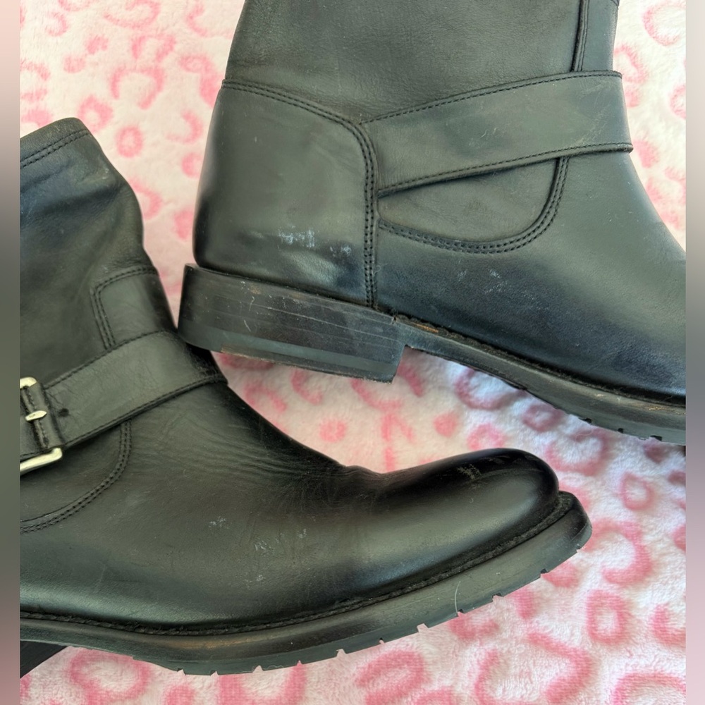 Frye Black Leather Boots 
Women’s Size: 8.5 - Picture 6 of 9